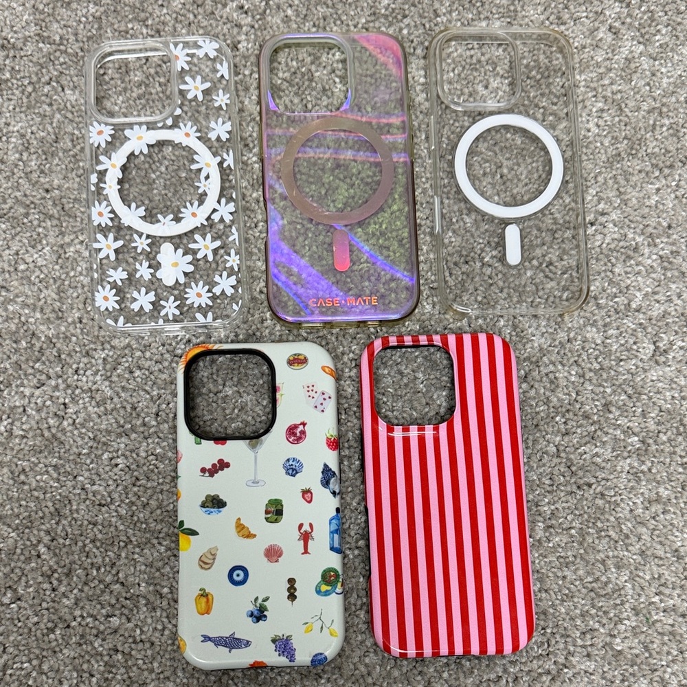 iPhone 16 Pro Case-Mate and Various Cases